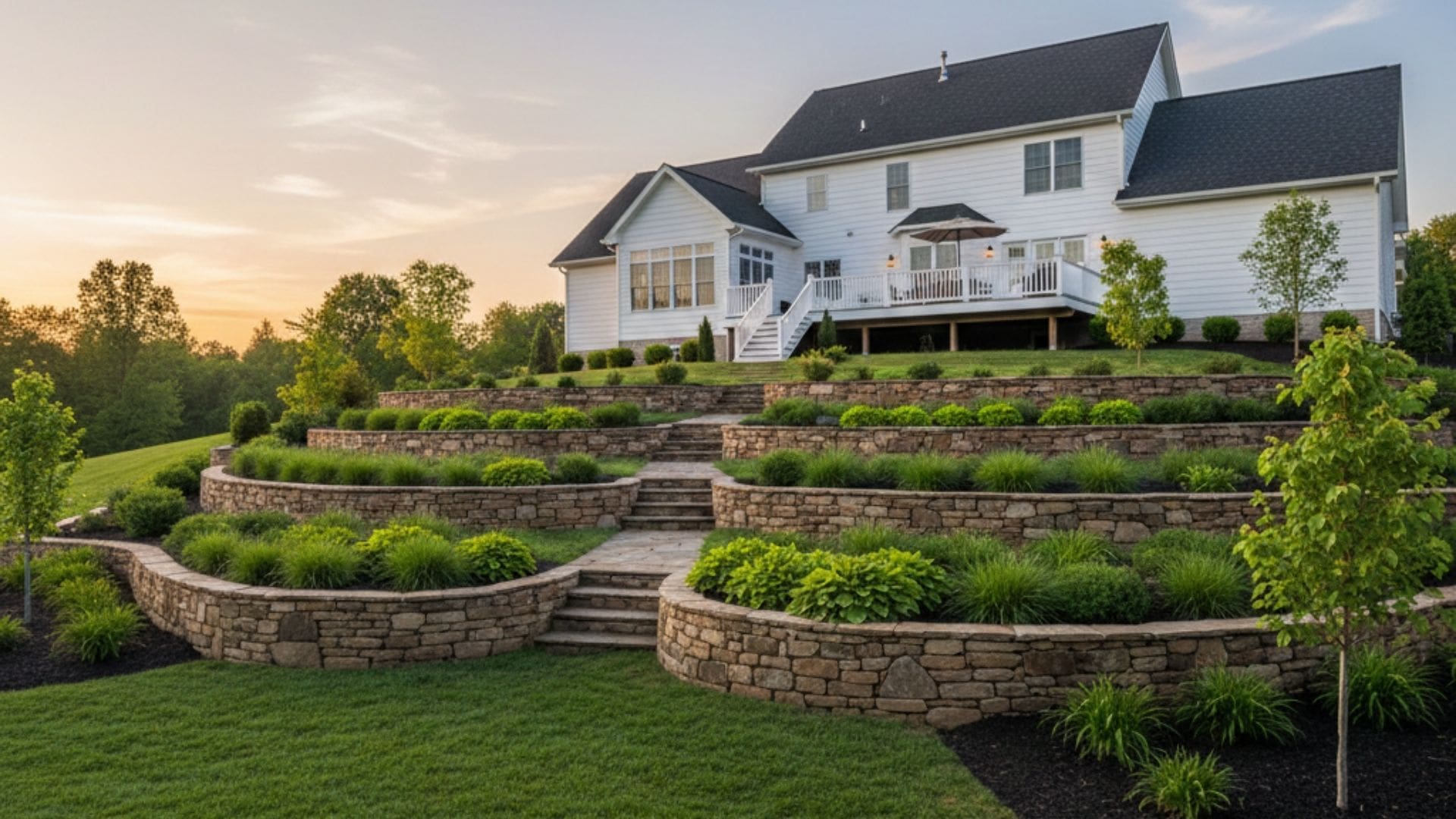 Why Retaining Walls Are the Best Solution for Sloped Yards and Erosion